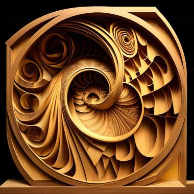 3D model golden ratio (STL)